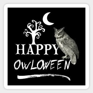 Halloween Owl Magnet